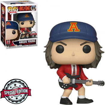 Funko Pop Angus Young 91 Red Suit AC DC Rocks