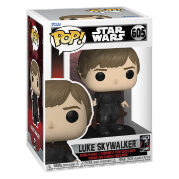 Boneco Colecionável Funko Pop Luke Skywalker 605 Star Wars Return of The Jedi 40th
