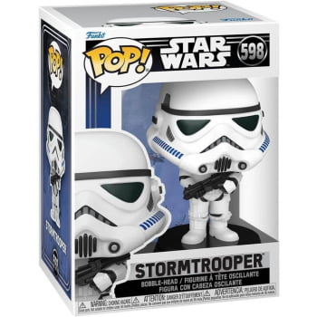 Boneco Colecionável Funko Pop Star Wars A New Hope Stormtrooper 598