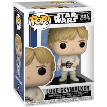 Boneco Colecionável Funko Pop Star Wars Luke Skywalker 594 A New Hope