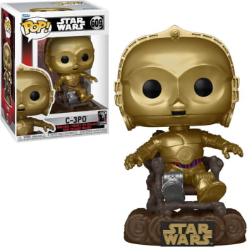 Boneco Colecionável Funko Pop Star Wars Return of the Jedi C-3PO 609