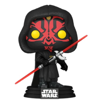 Boneco Funko Pop Darkside Darth Maul 740 Star Wars