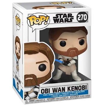 Boneco Funko Pop Obi Wan Kenobi 270 Star Wars