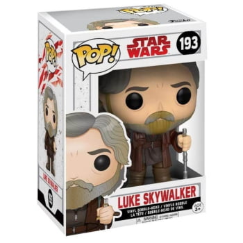 Boneco Funko Pop Star Wars 193 Luke Skywalker