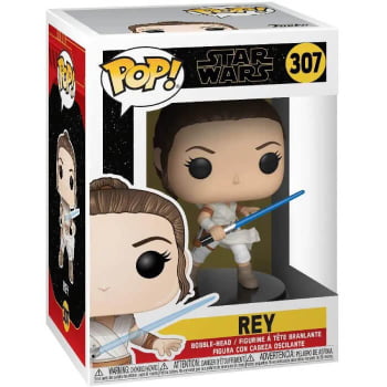 Boneco Funko Pop Star Wars Rey 307 The Rise of Skywalker