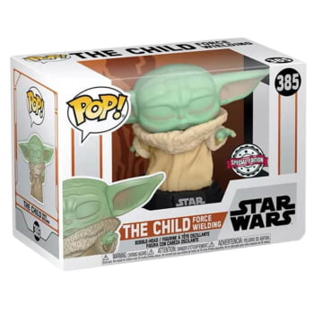 Funko Pop Baby Yoda 385 The Child Force Wielding Star Wars The Mandalorian