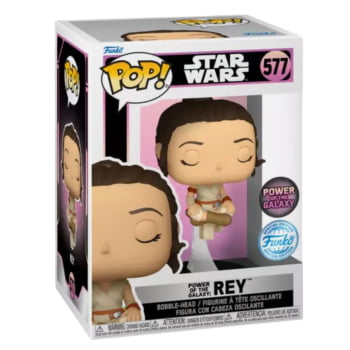 Funko Pop Star Wars Power Of The Galaxy Rey 577 Exclusive