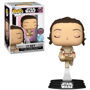 Funko Pop Star Wars Power Of The Galaxy Rey 577 Exclusive