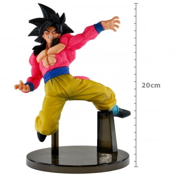 Review Boneco do Goku SSJ4 GIGANTE - Giochi Preziosi 