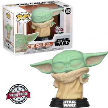 Funko Pop Baby Yoda 385 The Child Force Wielding Star Wars The Mandalorian