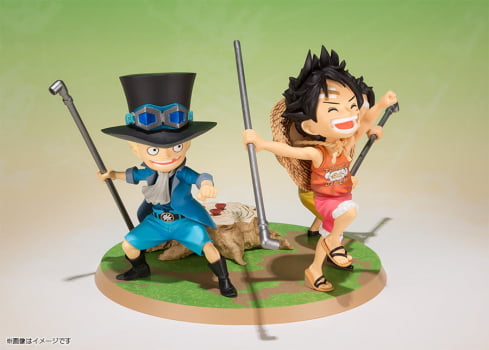 One Piece - Luffy & Ace & Sabo - FiguartsZERO - Bandai