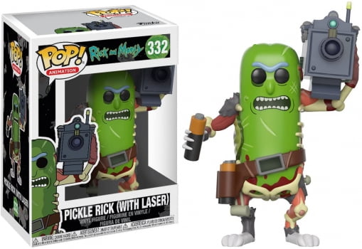 Rick And Morty - Pickle Rick W Laser 332 Funko Pop