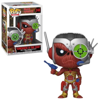 Boneco Funko Pop Iron Maiden Somewhere In Time Eddie 248