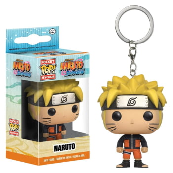 Chaveiro Naruto Shippuden - Naruto Uzumaki - Funko Pocket Pop