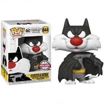 Funko Pop Frajola Sylvester as Batman 844 Looney Tunes