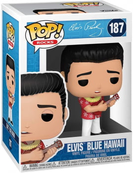 Funko Pop Rocks Elvis Presley 187 Blue Hawaii
