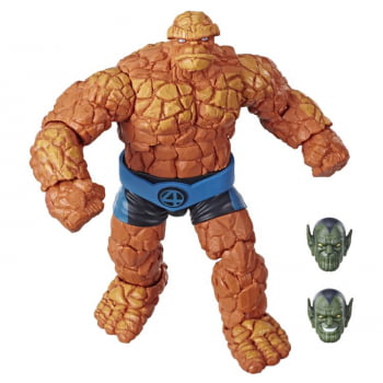 Marvel Legends Quarteto Fantástico O Coisa - Fantastic Four BAF Super Skrull