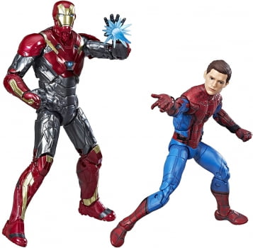 Marvel Legends Homem Aranha e Iron Man Sentry - Spider-Man Homecoming