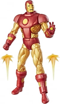 Marvel Legends Homem de Ferro Iron Man Retro Vintage