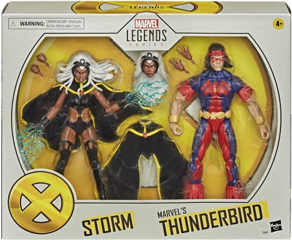 Marvel Legends Tempestade e Marvel Legends Thunderbird - X-Men