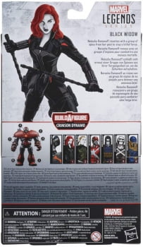 Marvel Legends Viúva Negra - Black Widow BAF Crimson Dynamo
