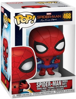 Funko Pop Homem Aranha 468 - Spiderman Hero Suit
