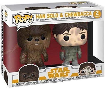 Star Wars - Han Solo & Chewbacca 2-Pack Funko Pop Exclusive