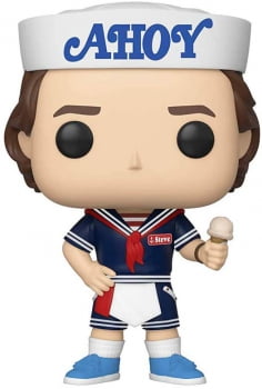 Funko Pop Steve With Hat And Ice Cream 803 Stranger Things