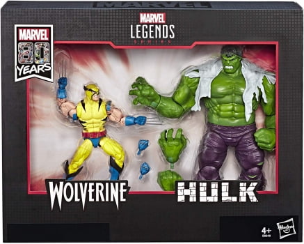 Wolverine And Hulk - Marvel Legends - Marvel 80 Years