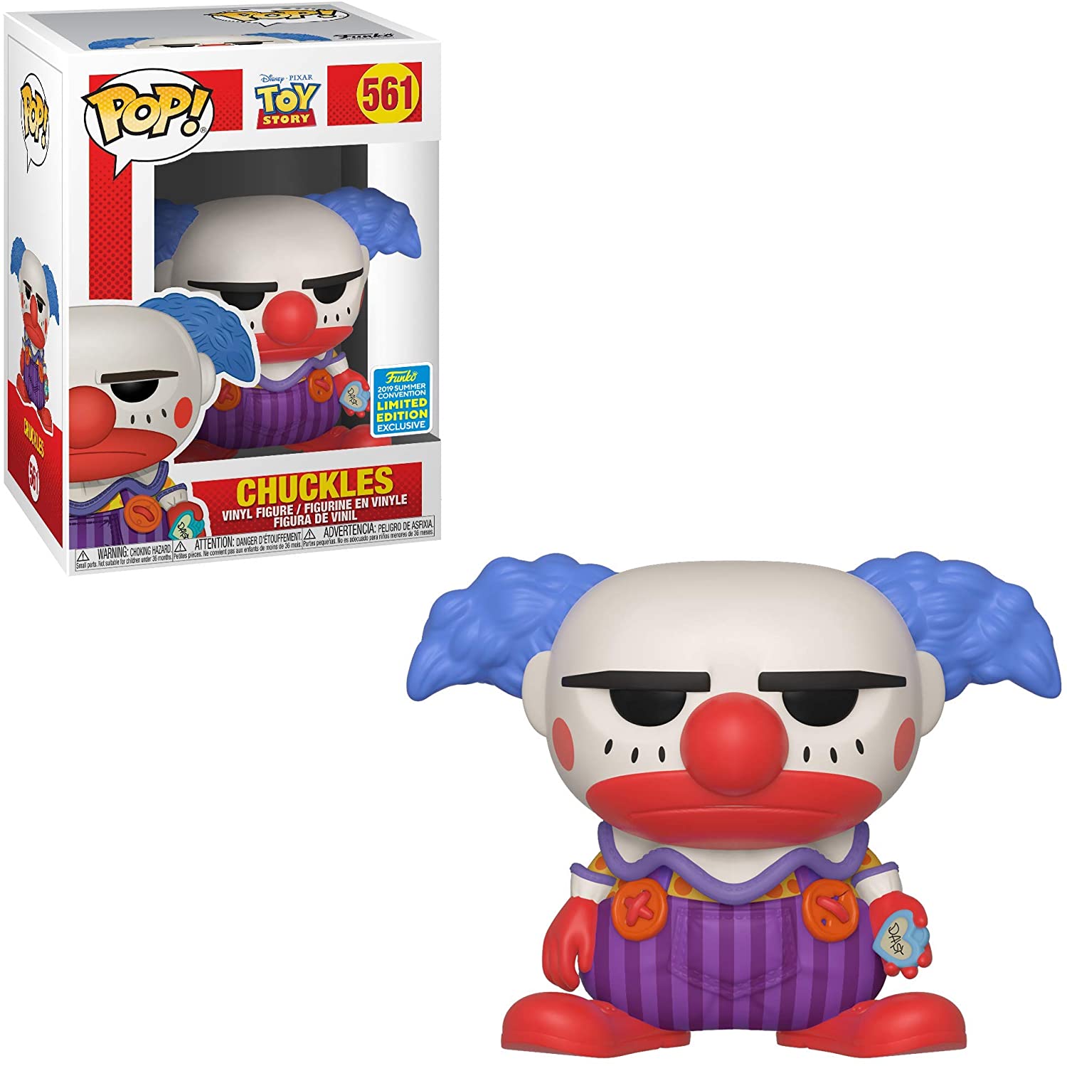 Toy Story - Chuckles 561 Funko Pop SDCC Exclusive